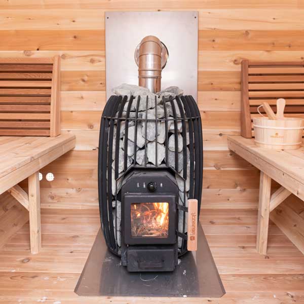 TimberGlow14 Sauna Heater - Sauna Rocks