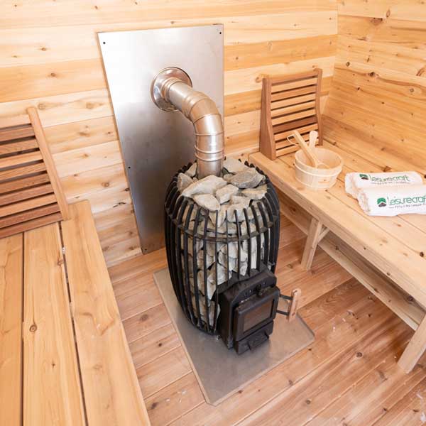 TimberGlow14 Sauna Heater - No Rocks