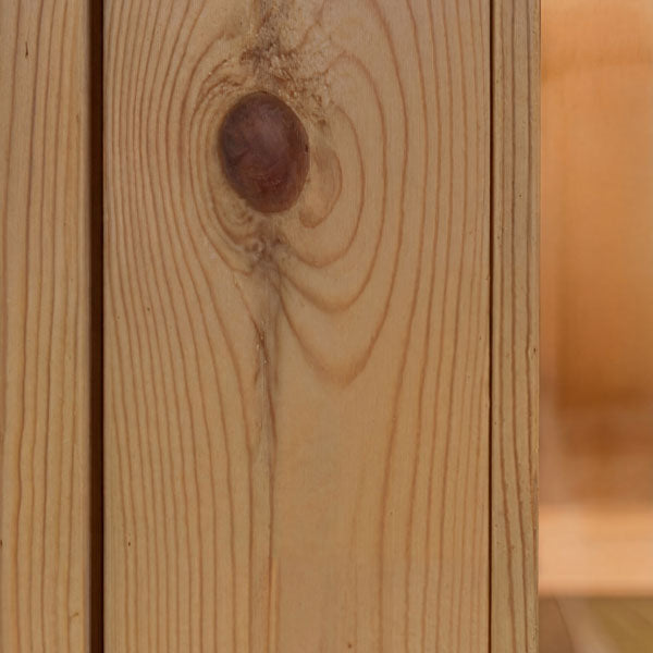 CT Palmer Cabin Sauna - No Heater, Flat Floor Plate